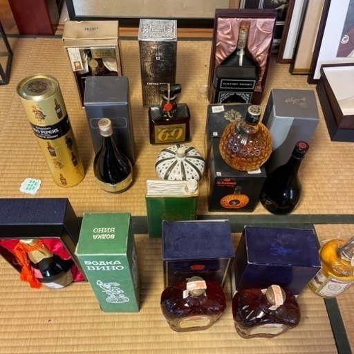おじいちゃんのコレクションのお酒