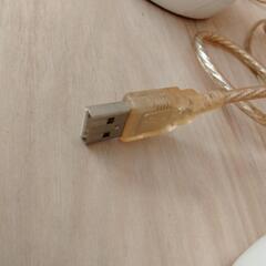 USBスピーカー　丸型　ホワイトの画像