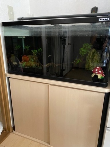 お値引きしました。NISSO 90㎝水槽　水槽台セット