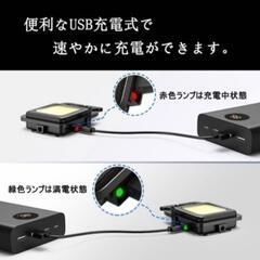 ③【新品未使用品】高輝度　COB LEDライト 3脚付き の画像