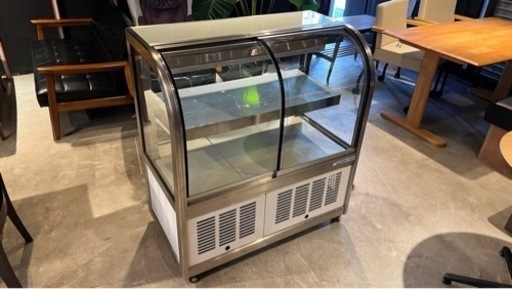 冷蔵ショーケース ケーキケース OHGU-S-900FK 100V 107L 1段 前引戸 背面壁付 W900xD500xH990mm 動作確認済