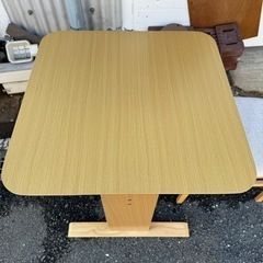 激安 ニトリ テーブル チェアセットの画像