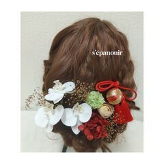 ⭕s’épanouir　結婚式☆成人式髪飾り♪　発表会　二次会　...