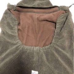 抱っこ紐 防寒 ケープ ボアケープの画像