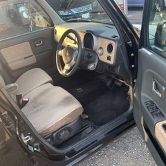 ブラックの方お助けします！即納車可能　ラパン　車検7年3月　平成20年式　走行15万キロ　ナビ　テレビの画像
