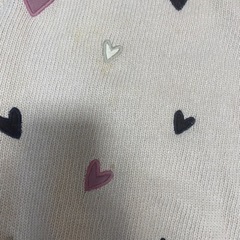 ハート　ニットの画像