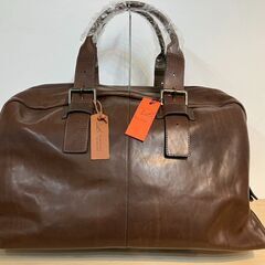 メンズレザーバッグ　大の画像