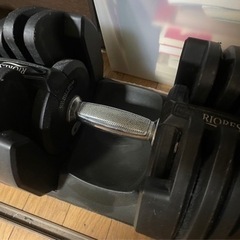 可変式ダンベル 40kgx2 27日まで