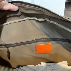 メンズレザーバッグ　大の画像