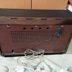 昭和レトロ　 大型ラジオ　SANYO SF950 　アンティークの画像