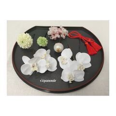 ⭕hikari to hana  結婚式☆成人式髪飾り♪　発表会　二次会　七五三ヘッドドレス☆の画像