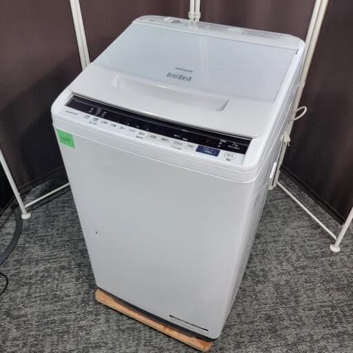 ‍♂️h051130売約済み❌4658‼️配送設置は無料‼️最新2020年製✨日立 ビートウォッシュ 7kg 洗濯機