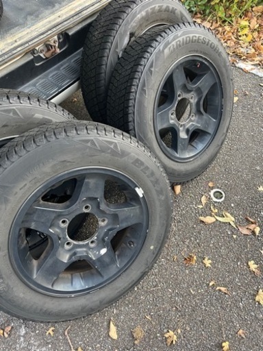 ジムニー ja22  スタッドレスタイヤ