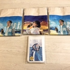 ジョージア インフルエンサー コットントートバッグ 3枚 スマホ...