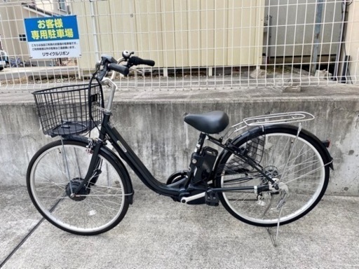 2021年5月購入 使用半年POMUMIE 26インチ 電動自転車 5.8Ah 26インチ ブラック 中古