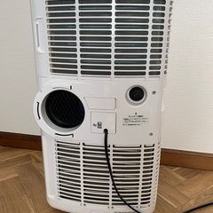 【工事不要】移動式エアコン　ナカトミ スポット/ポータブルクーラー 除湿/送風機能 冷房6-8畳 キャスター リモコン付 ポータブルエアコン 移動式 MAC-20の画像