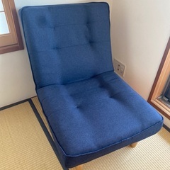 1人用ソファ　オットマン付き