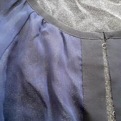 INDIVIインディヴ　裏地ラメシフォンボレロの画像