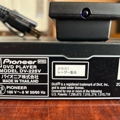 パイオニアDVDプレーヤー DV-225Vの画像