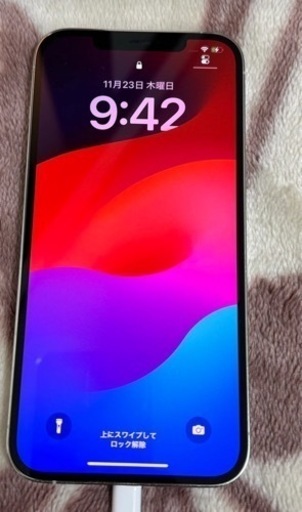 iPhone12Pro MAX 512ギガ　シルバー　フリーSIM 背面小さな傷あり