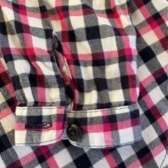 美品　ユニクロ　チェックシャツ　130の画像