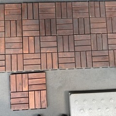 IKEAウッドデッキ 屋外用