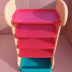 子ども用下駄箱　棚の画像