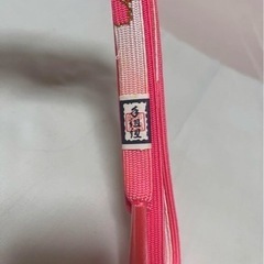 ☆【未使用】手組紐 帯締め ピンクの画像