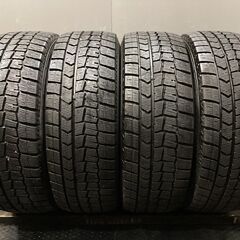 DUNLOP WINTER MAXX WM02 215/60R16 16インチ スタッドレス 4本 19年製 バリ溝 クラウンロイヤル マークX ヴェゼル等　(VTJ756) クレジットカード QRコード決済可能