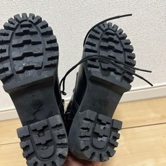 レディース　ショートブーツ　黒　の画像