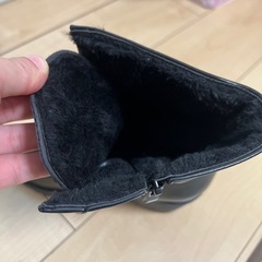 レディース　ショートブーツ　黒　の画像