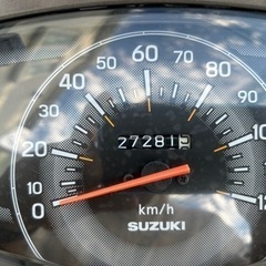 中古　スズキ　アドレス125 自賠責付きの画像