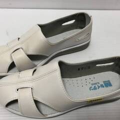 ▼0円あげます！【ミドリ安全　静電気対応　作業靴　24.0㎝　白　中古】（NF230528）Zi-472-54-1Wの画像