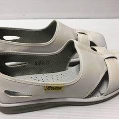 ▼0円あげます！【ミドリ安全　静電気対応　作業靴　24.0㎝　白　中古】（NF230528）Zi-472-54-1Wの画像