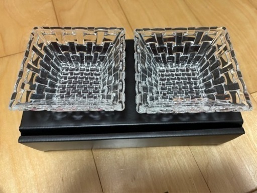 Nachtmann ナハトマン  ボサノバ スクエアボウル ペア 12cm 公式ショップ 5500円