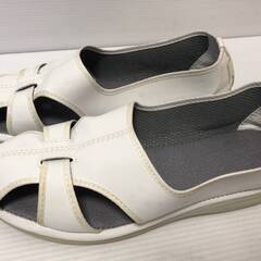 ▼0円あげます！【ミドリ安全　静電気帯電防止　作業靴　28.0㎝　中古　白】（NF230530）Zi-472-53-2Wの画像