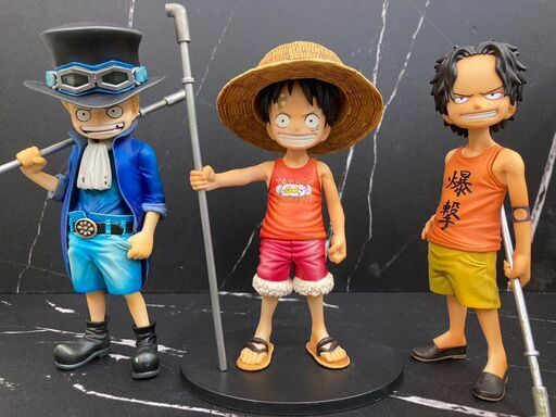 【REGASTOCK江東店】 ONEPIECE ワンピース　グランドラインチルドレン　ルフィ エース サボ 3体セット