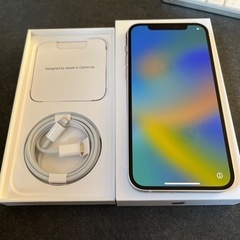iPhone12 ホワイト SIMフリー  付属品あり