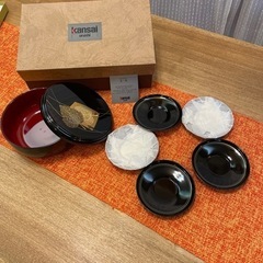 山本寛斎　菓子器セット