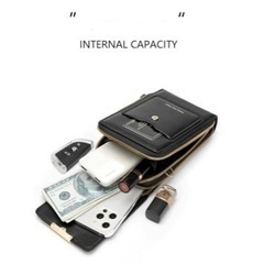 スマホポーチ お財布 【郵送可、着払い】ショルダーバッグ レディース 斜めかけ　カバンの画像