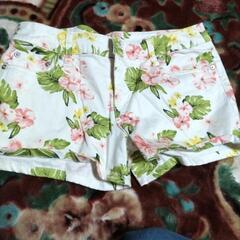 花柄ショート