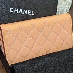 本物！未使用☆廃盤レア！マトラッセ・エナメル長財布☆ピンク☆CHANELの画像