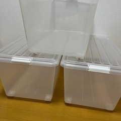 年末大掃除に♪ニトリ押し入れケース３個