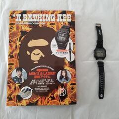 【訳あり】ベイシングエイプ   デジタル腕時計   雑誌付録