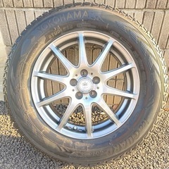16インチアルミホイール付きスタッドレスタイヤ４本セット　フォレスター等