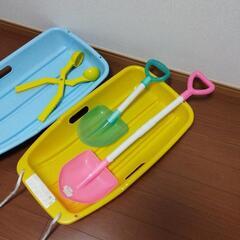 雪遊びセット　そり　スコップ　シャベル　雪玉の画像