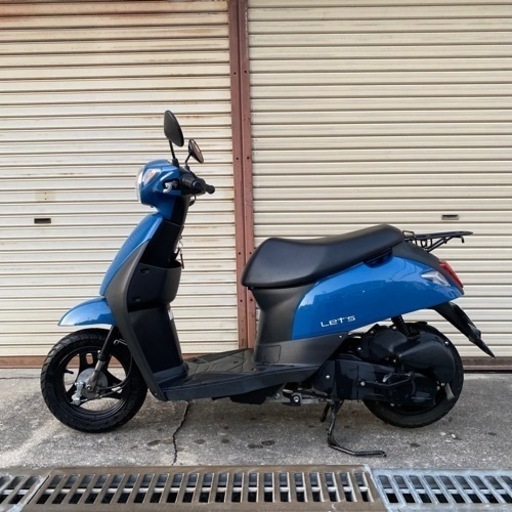 スズキ⭐︎レッツ☆ブルー☆低走行☆自賠責R8-11月付☆お話中です