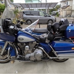 ハーレーダビットソンDHLーSFXサイドカー付きの画像