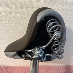 【新品】  自転車のサドル ☆ ブラウンの画像
