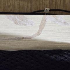 値下げ可　ニトリ　ダブルベッド　マットレス　可動棚付きローベッドフレーム　ベッドパットの画像